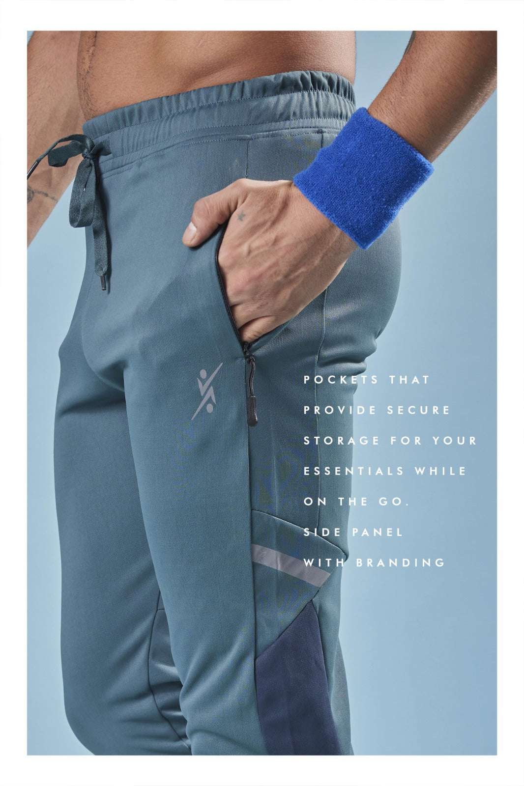 Men Solid Slim Fit Trackpants at Wholesale Price QR 95 | 8 Pcs Box