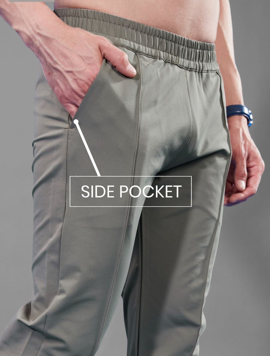 Men Regular Fit Sports Terry Fabric Track pant at Wholesale Price QR-51 | 8 Pcs Box