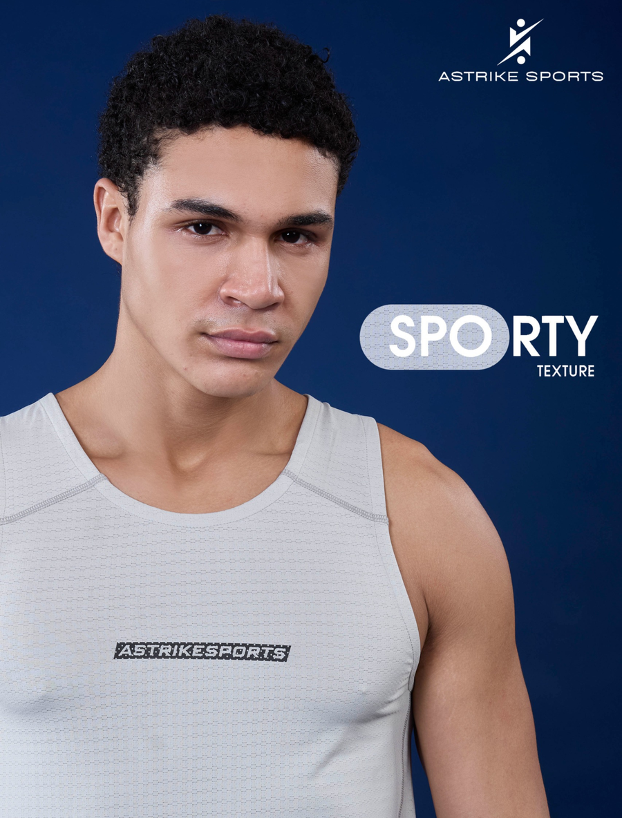 Men Slim Fit Crew Neck Innerwear Vest at Wholesale Price J-30 | 6 Pcs Box