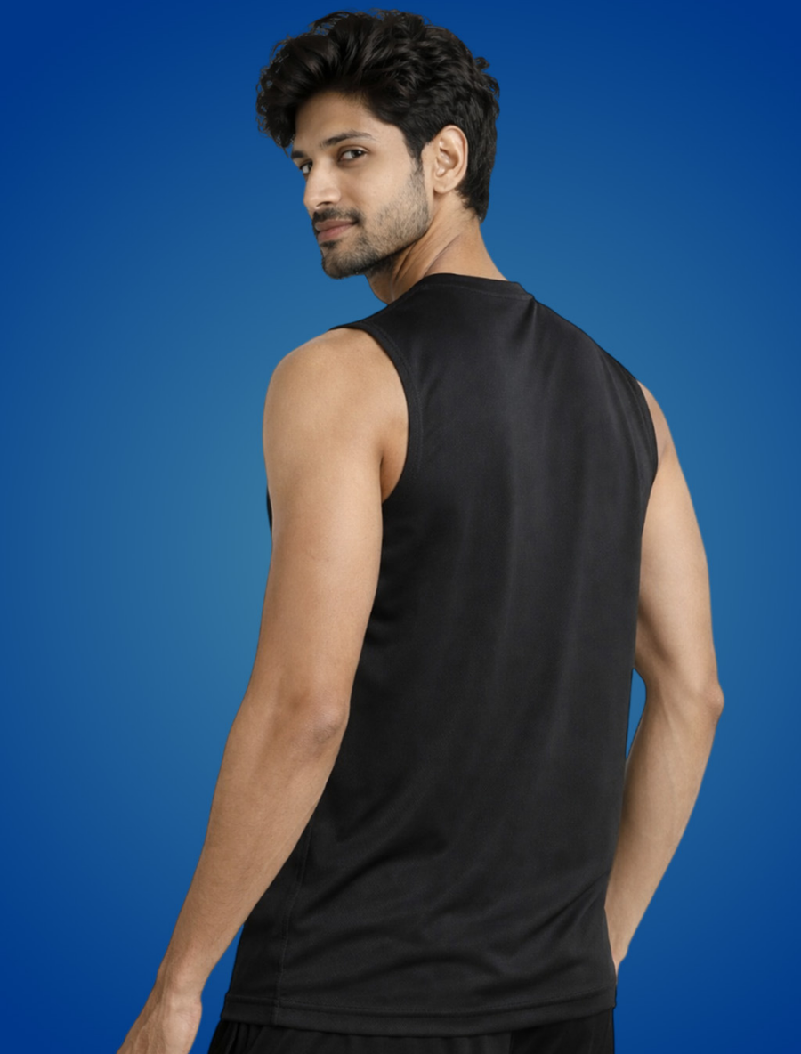 ASTRIKE SPORTS Crew Neck Innerwear Vest at Wholesale Price J 129 New | 5Pcs Box