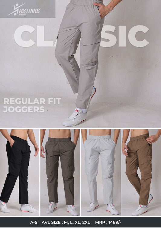 Men Regular Fit Sports Track pant at Wholesale Price A-5 | 6 Pcs Box