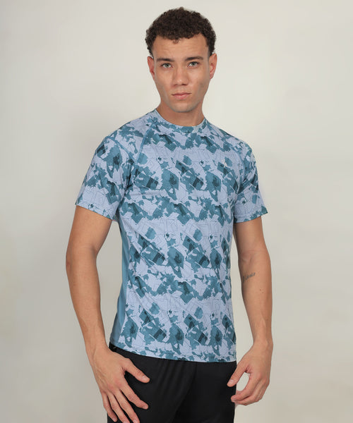 ASTRIKE SPORTS Crew Neck T-shirt at Wholesale Price J-152 | 6 Pcs Packing