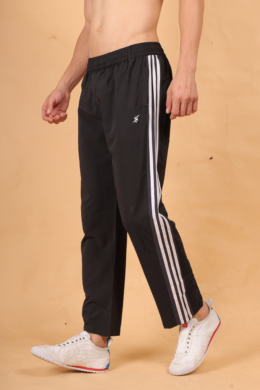 Men Regular Fit Sports Track pant at Wholesale Price J-206 4Way Fabric | 6 Pcs Box