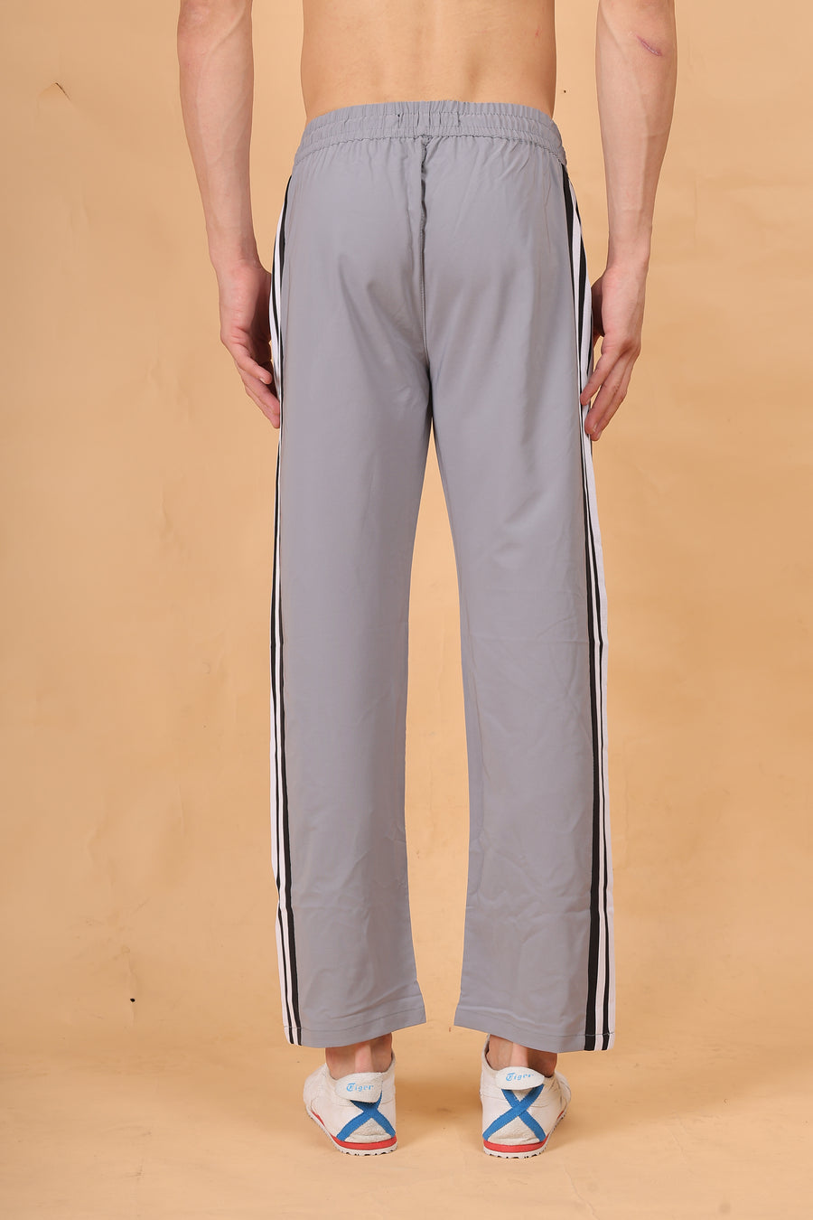 Men Regular Fit Sports Track pant at Wholesale Price J-206 4Way Fabric | 6 Pcs Box