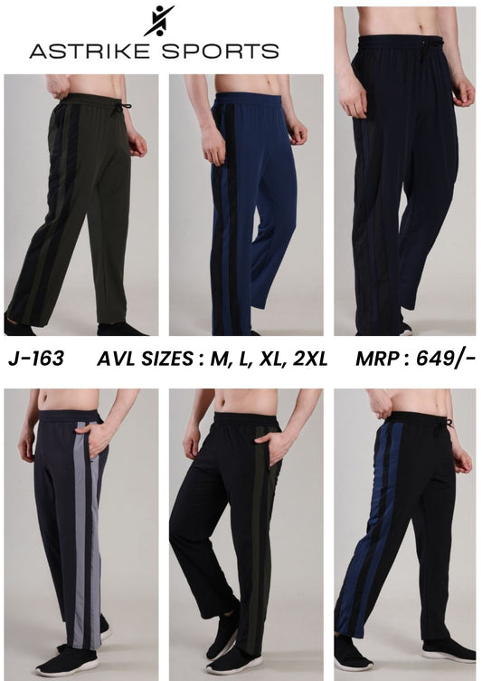 Men Regular Fit Sports Track pant at Wholesale Price J-163 | 6 Pcs Box