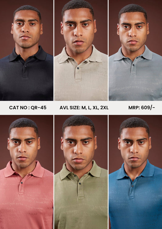 ASTRIKE SPORTS POLO T-shirt at Wholesale Price QR 45 | 6 Pcs Packing