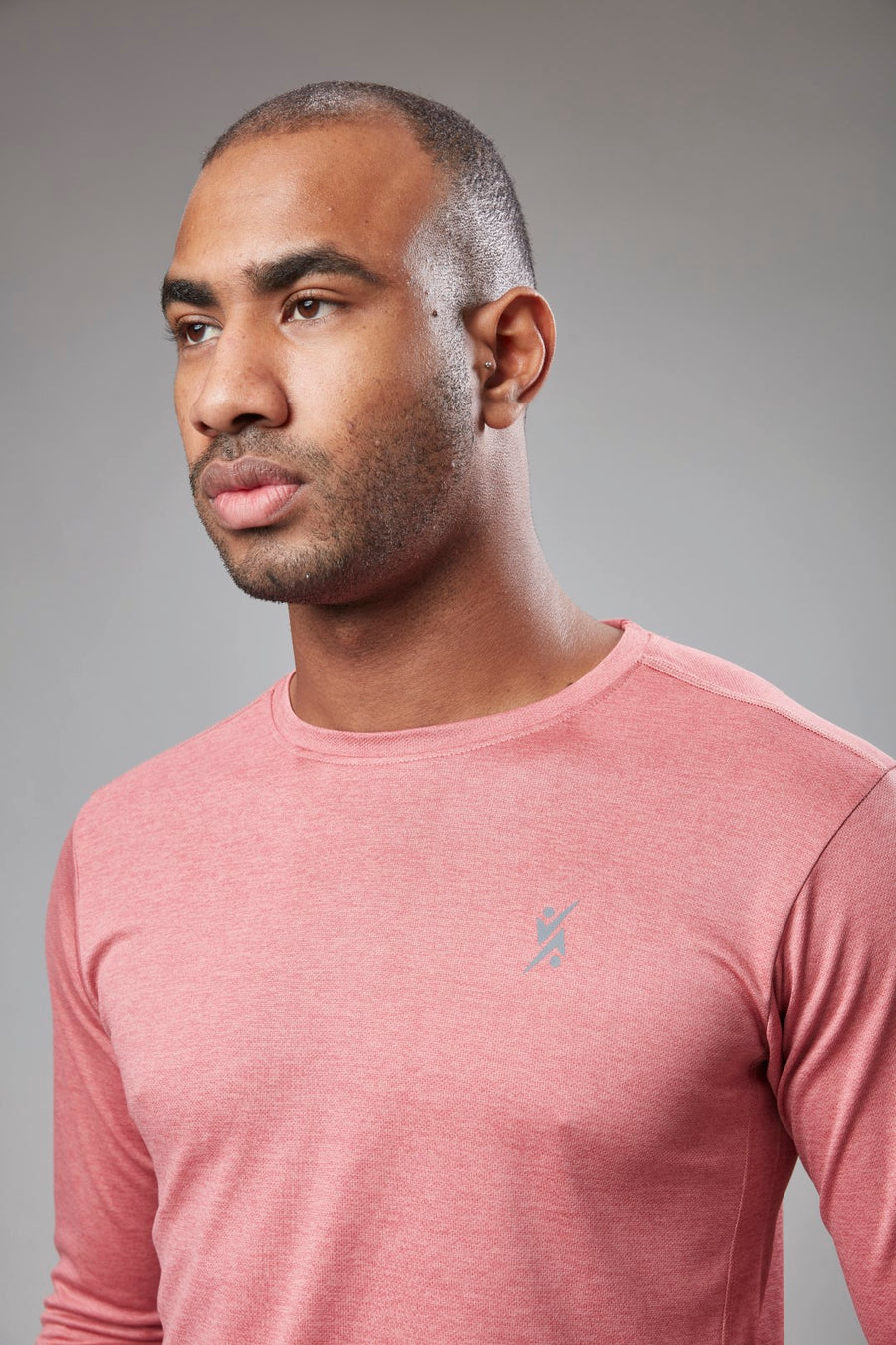 Men Abstract Solid Slim Fit Crew Neck T-shirt at Wholesale Price QR 47 | 8 Pcs Box