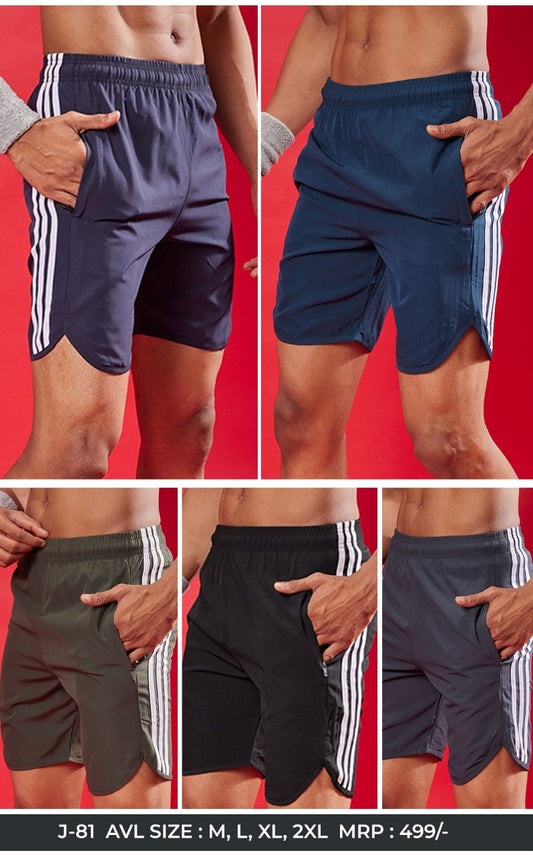 Men's Regular Fit Shorts at Wholesale Price J-81 | 6 pcs packing