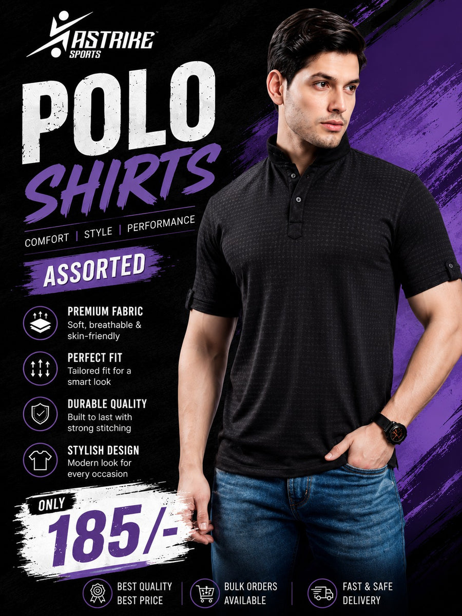 ASSORTED POLO TSHIRT | 6 PCS PACK
