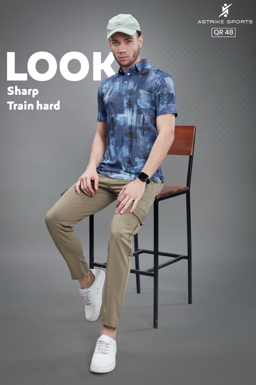 ASTRIKE SPORTS POLO T-shirt at Wholesale Price QR 48 | 6 Pcs Packing