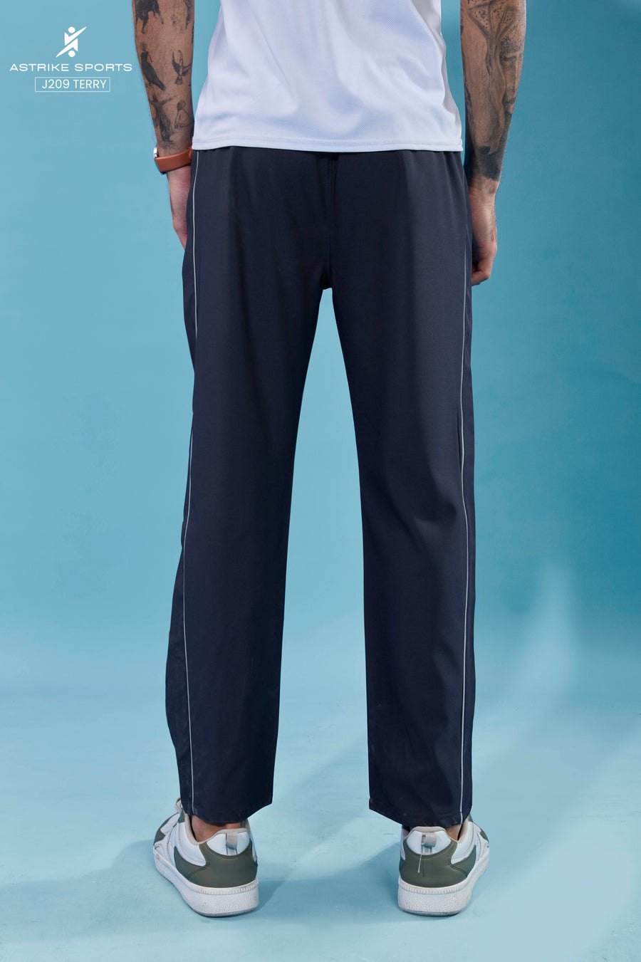 Men Regular Fit Sports Terry Fabric Track pant at Wholesale Price J-209 | 8 Pcs Box