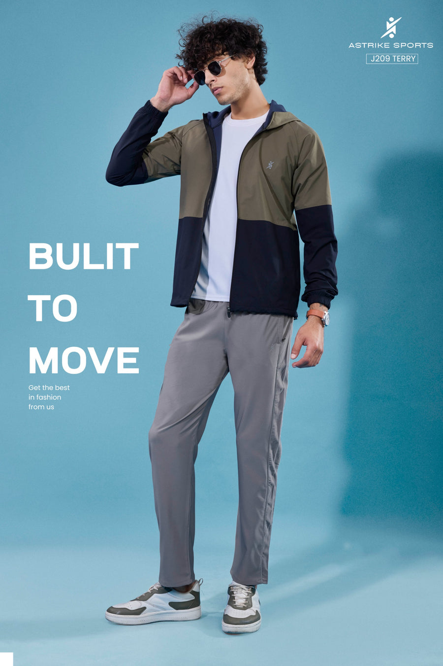 Men Regular Fit Sports Terry Fabric Track pant at Wholesale Price J-209 | 8 Pcs Box
