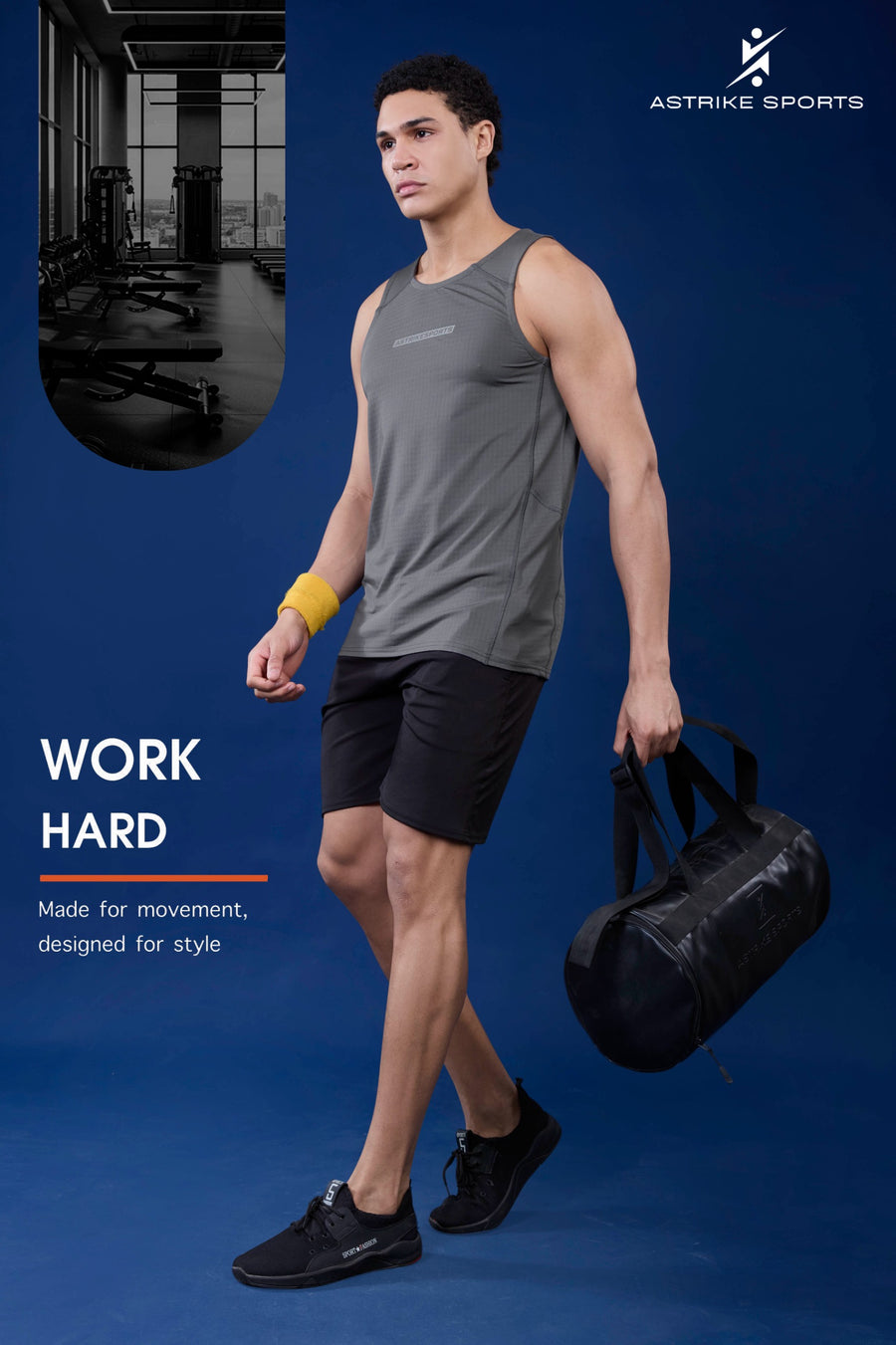 Men Slim Fit Crew Neck Innerwear Vest at Wholesale Price J-30 | 6 Pcs Box