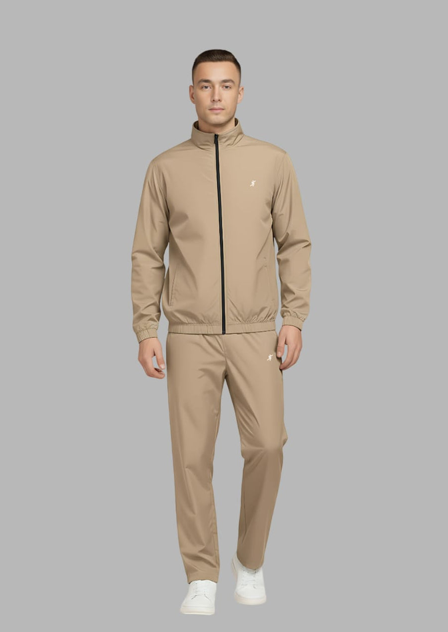 Men Solid Slim Fit Tracksuit at Wholesale Price TS-01 | 6 Pcs Box