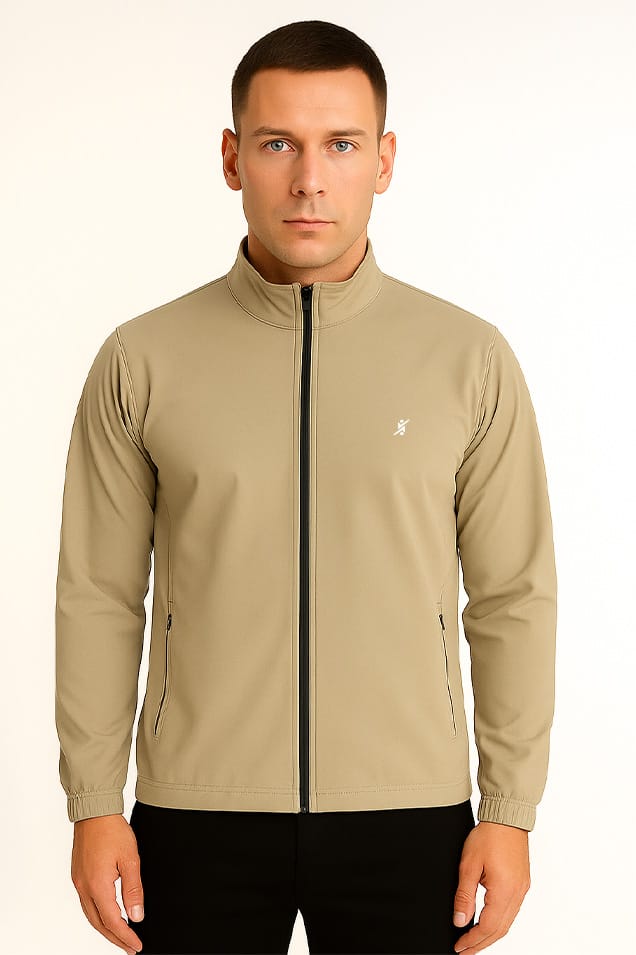 Men Solid Winter Jacket Full Sleevs at Wholesale Price J-90 | 6 Pcs Box