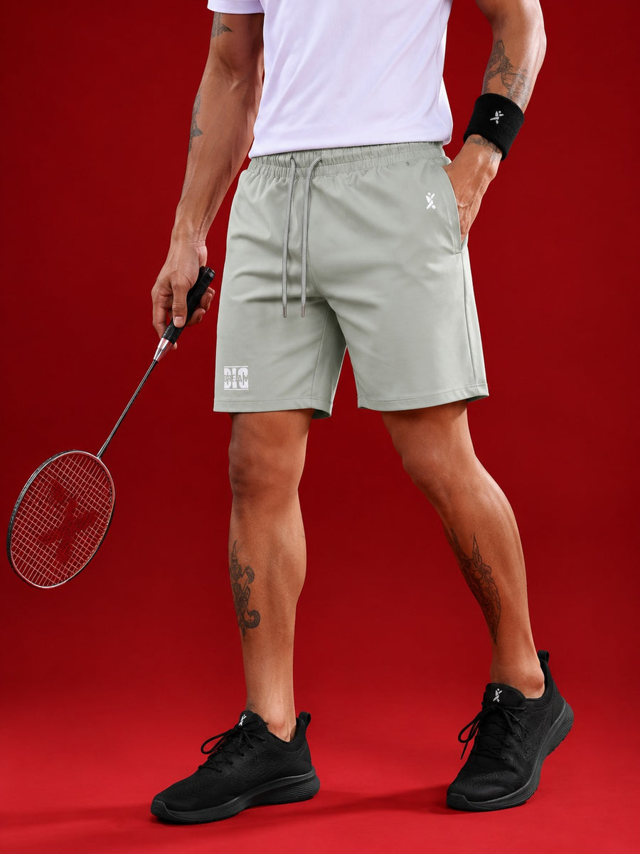 Men Solid Slim Fit Short Pant at Wholesale Price J -21 | 6 Pcs Box