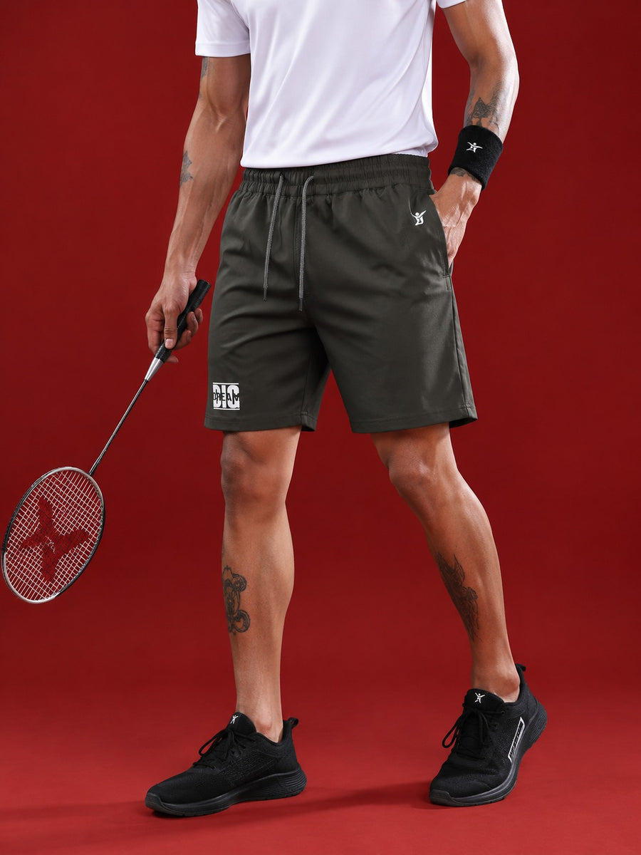 Men Solid Slim Fit Short Pant at Wholesale Price J -21 | 6 Pcs Box