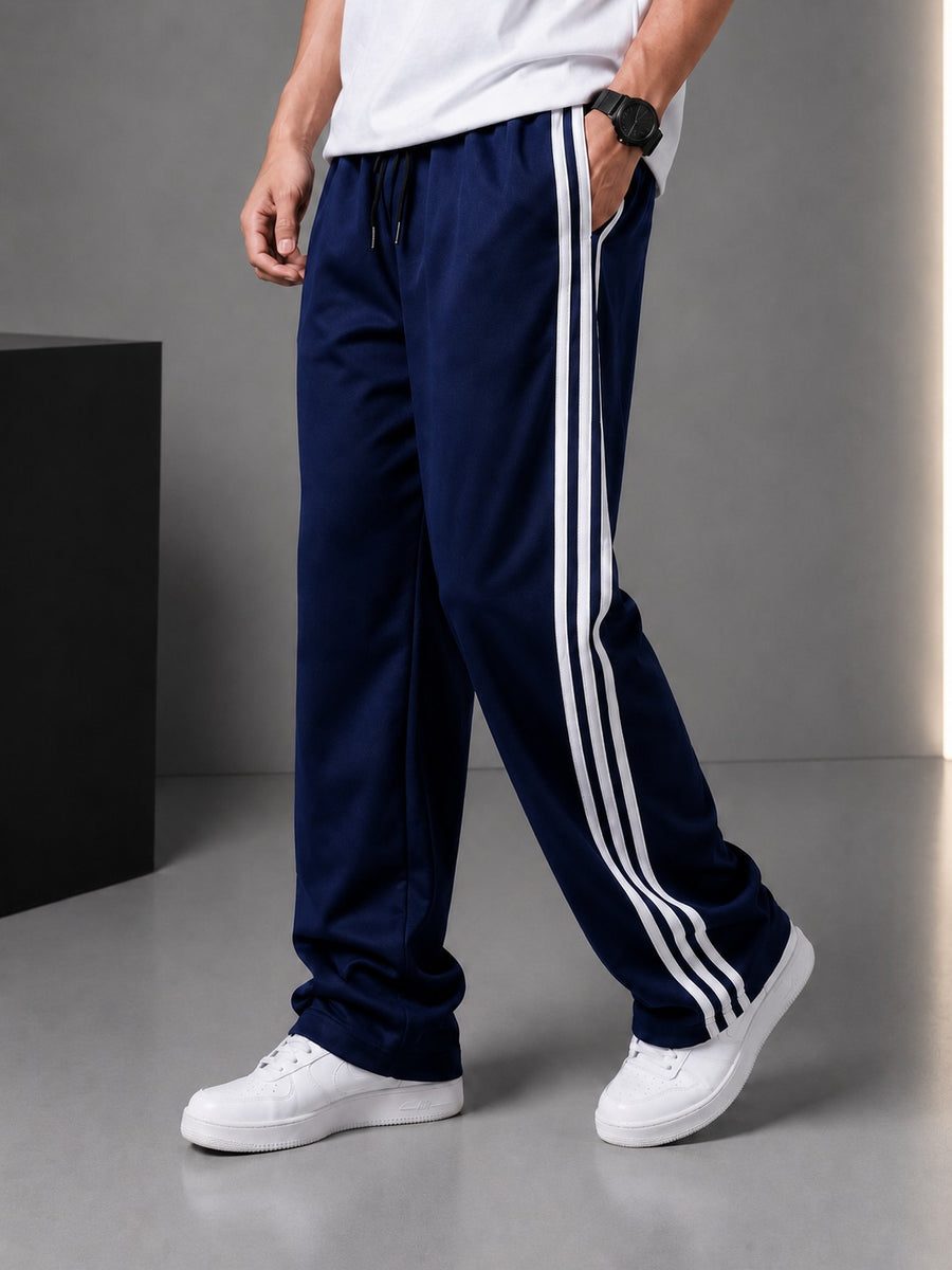 Men Baggy Fit Trackpant at Wholesale Price J-144| 6 Pcs Box